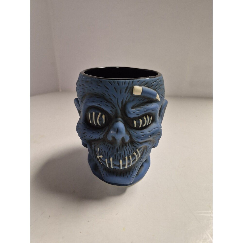 Disney Trader Sam’s Grog Grotto 4th Edition Blue Tiki Mug Cup
